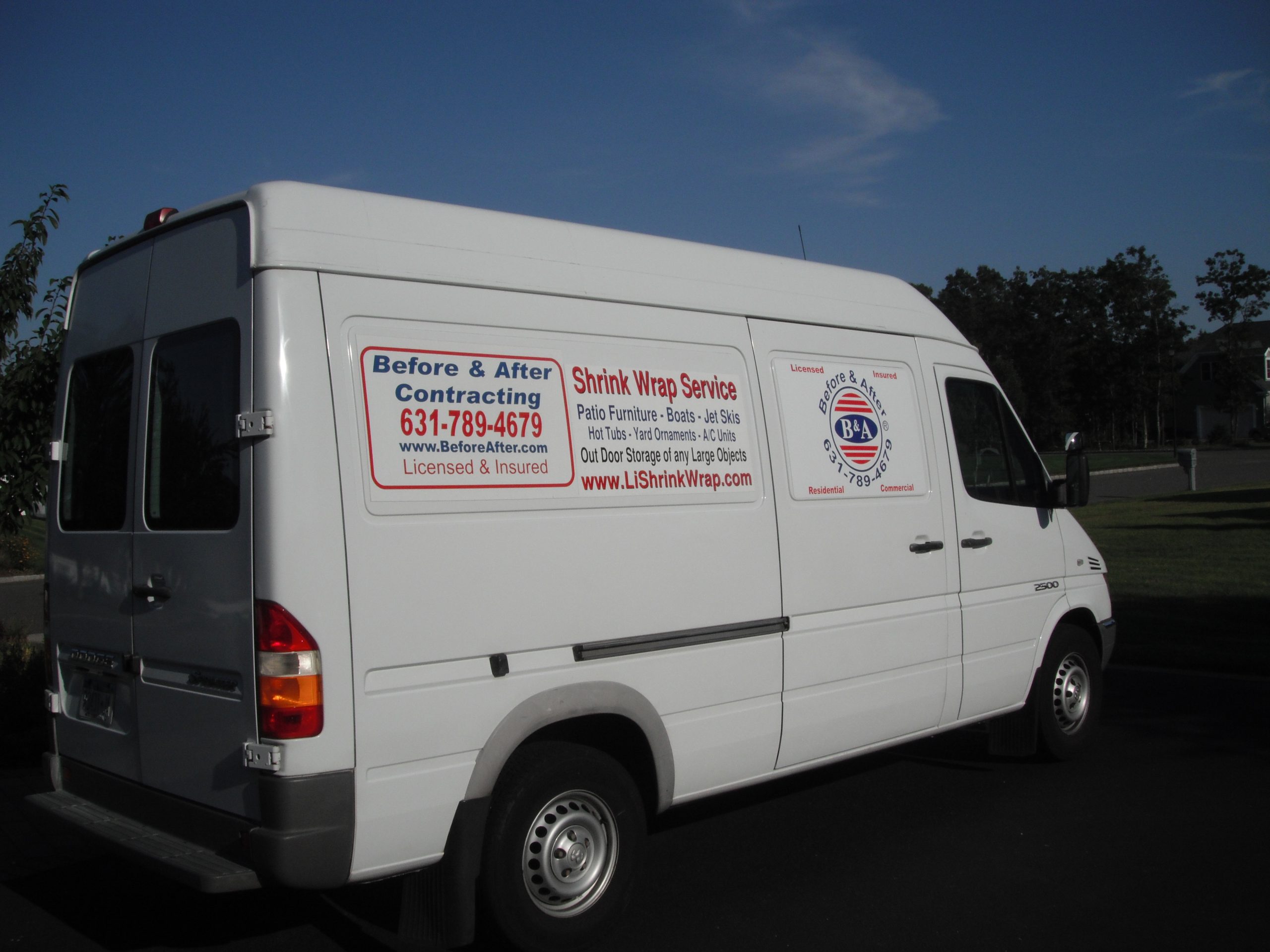 Long Island Mobile Shrink Wrap Services